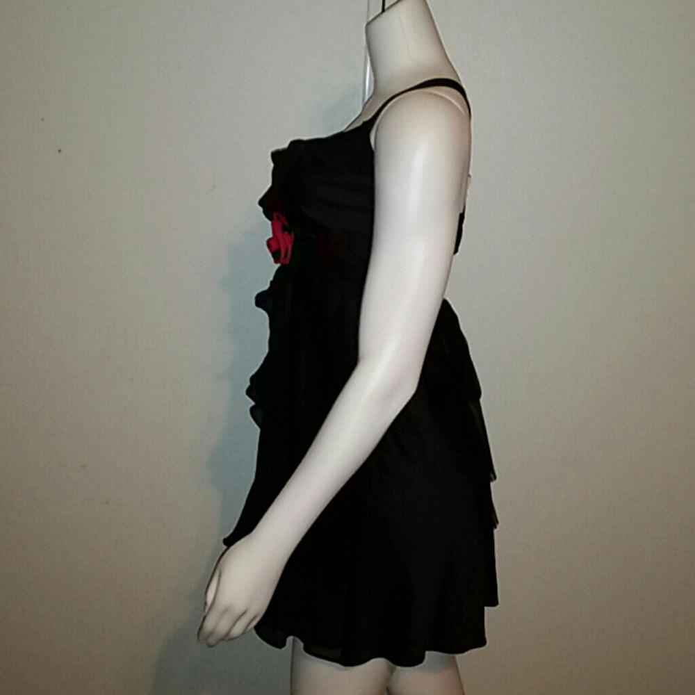Flora Nikrooz • One Red Rose Black Minidress / (S) - Picture 2 of 3